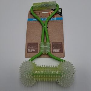 Hug My Pet Glow In The Dark Spiky Tug Bone